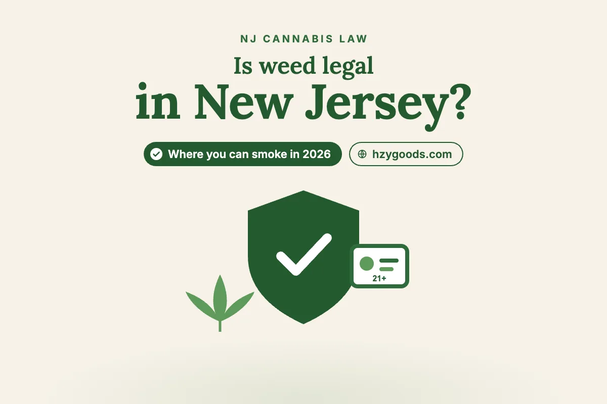 Is Weed Legal in NJ? Where You Can (and Can’t) Smoke in 2026