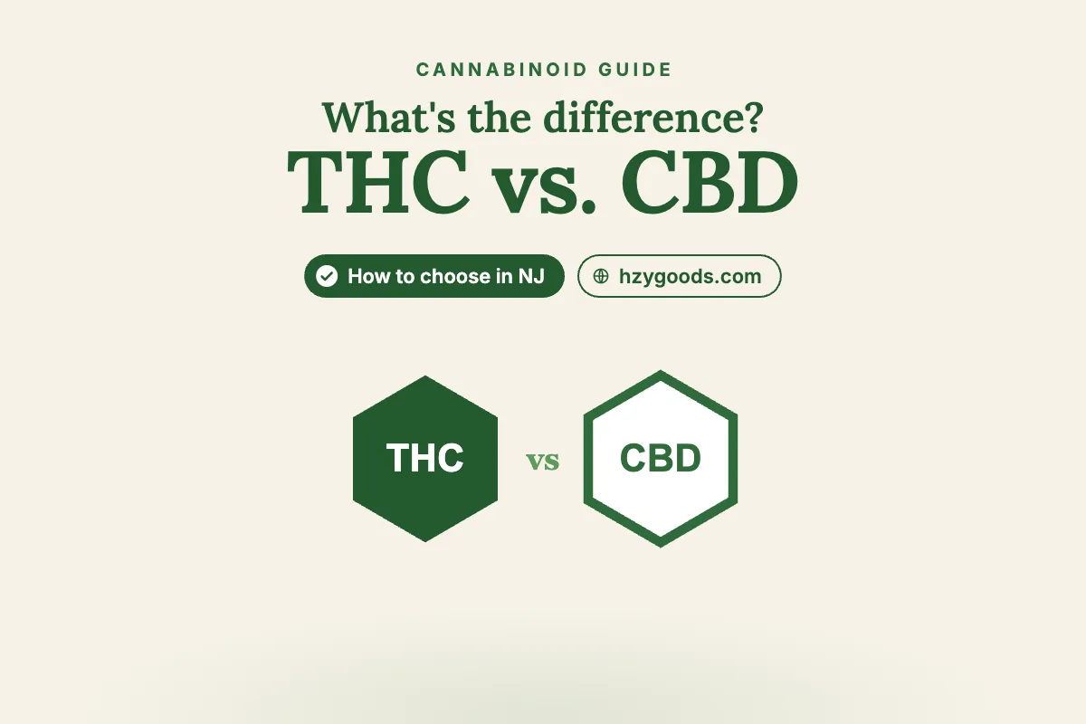 THC vs. CBD: What’s the Difference and Which Should You Choose in NJ?